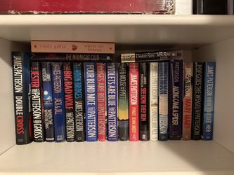 James Patterson books hardcover