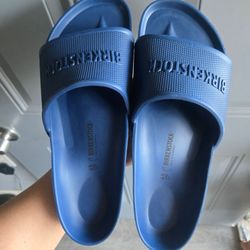 Birkenstock Barbados eva navy blue slides size 12