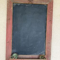 Old Chalk Board Frame