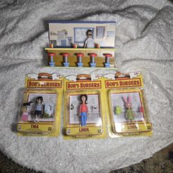 Bob's Burgers Phatmojo Figures 
