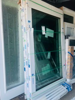 PGT Hurricane Impact Sliding Door With Frame 151.75x95