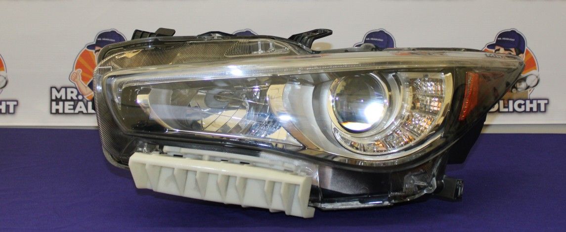 2016-2020 Infiniti Q50 Left Driver Full LED Headlight Bare