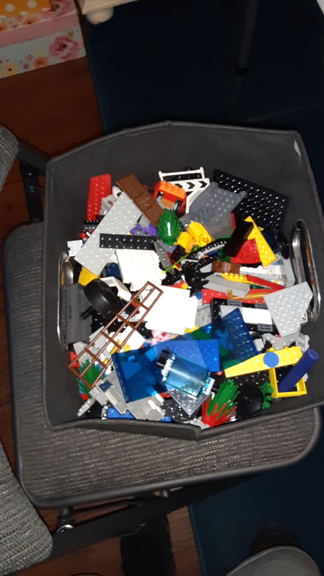 1 or 2 pounds of Lego toys ( must be 6+ older to us )