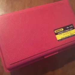 General Gasket Punch Set  No. 1270  Made in USA