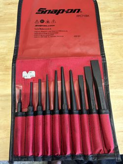 Snap On Tools. (Brand New) 11 Piece Punch And Chisel Set. (Price Is Firm)