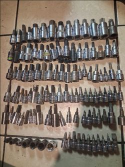 Tools sockets hex torx Allen's USA craftsman snap on random