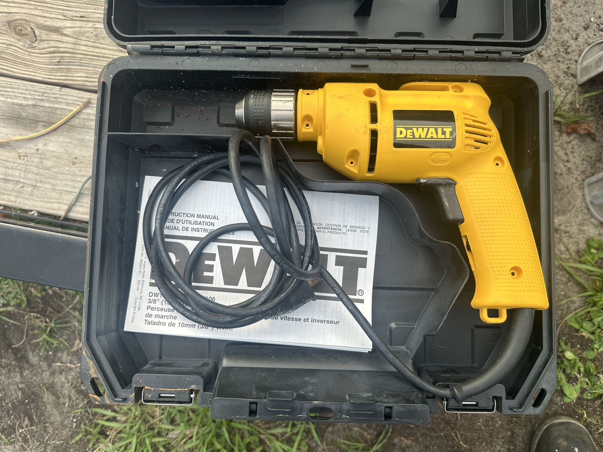 Dewalt Corded Drill