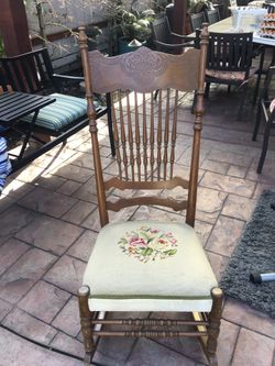 Antique rocking chair