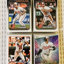 Baltimore Orioles 135 Card Baseball Lot!