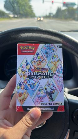 Pokemon Prismatic Booster bundle