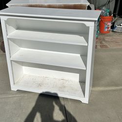 Solid pine bookcases with adjustable shelves