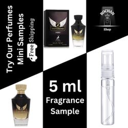 Victorioso Nero By Maison Alhambra Eau De Parfum Spray 5 ml Sample (Men)