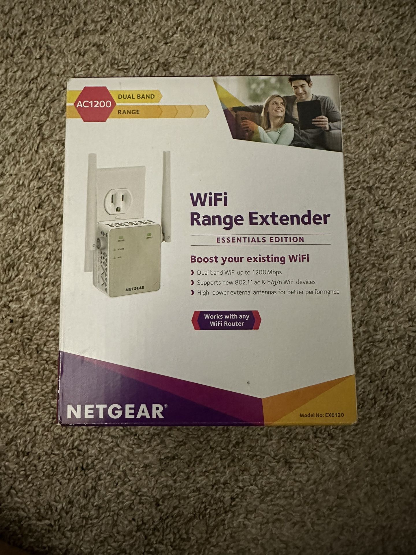 Netgear AC1200 Dual Band Wifi Range Extender