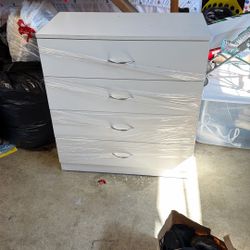 White Small Dresser