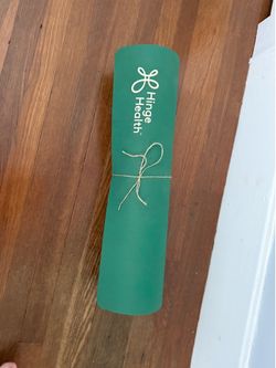 Green yoga mat - hinge health