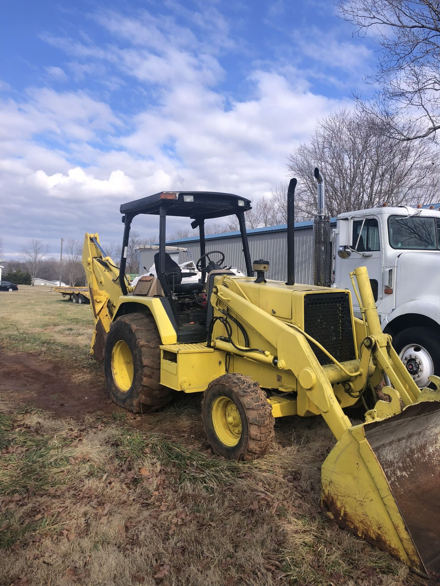 John Deere Backhoe 