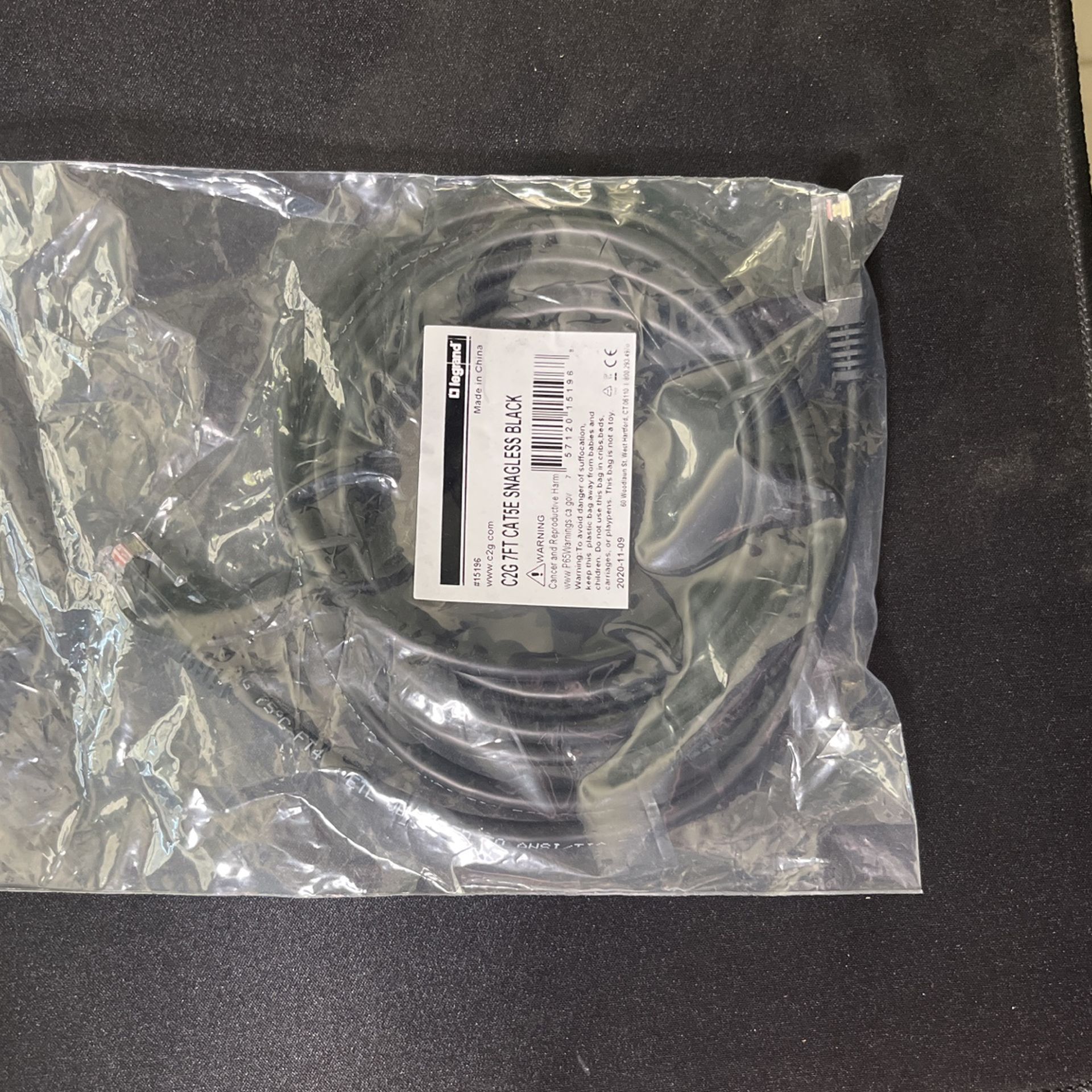 Ethernet Cable 7ft $7