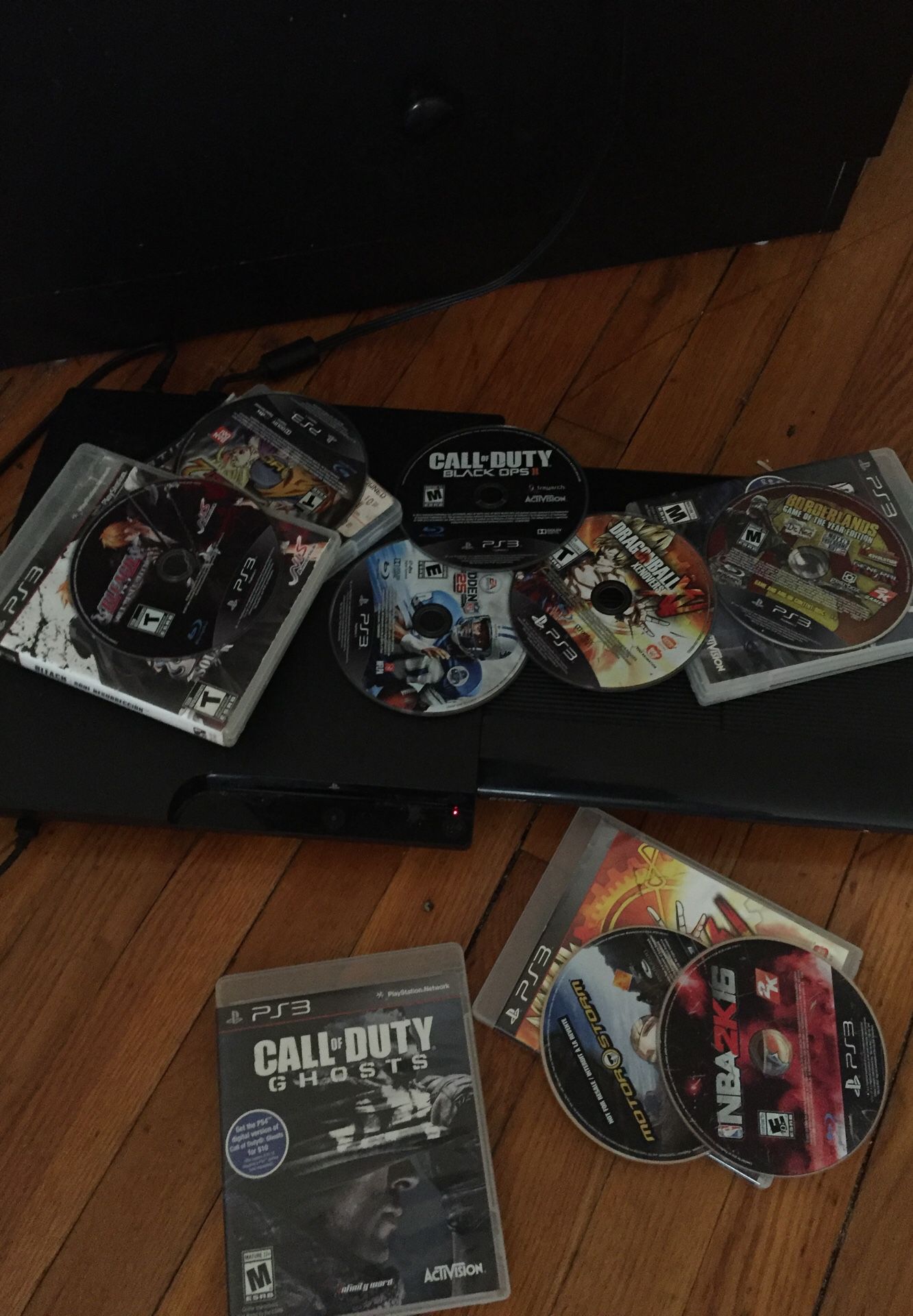 2 Ps3 with 8 games they in perfect condition i dont want them anymore