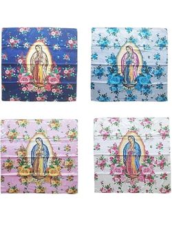Set of 12 x Guadalupe satin scarf 35” x 35”