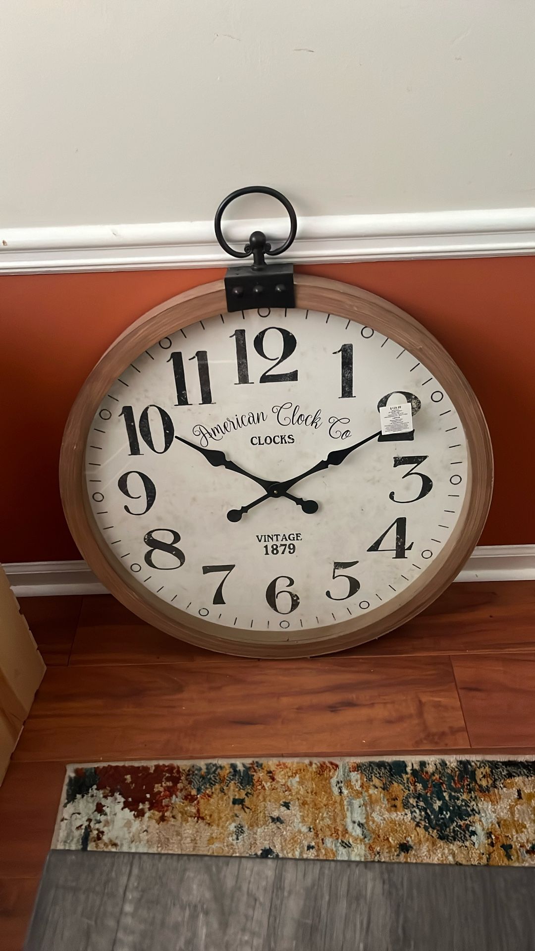 Large Wall Clock Antique