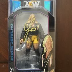 SIGNED Chris Jericho figure
