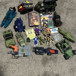 Vintage Action figure Lot GI Joe 
