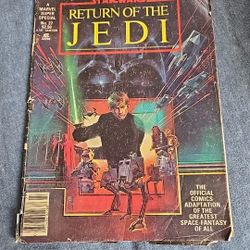 Star Wars Marvel 1983 Comic Return Of The Jedi