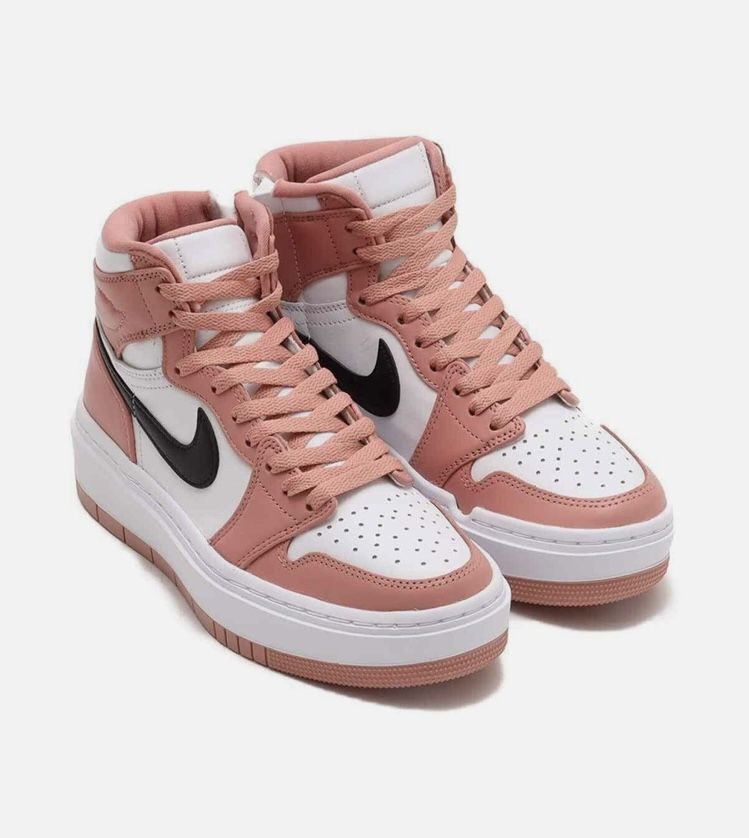 WMNS NIKE AIR JORDAN 1 ELEVATE HIGH RED STARDUST SZ 8.5 [DN3253-601]