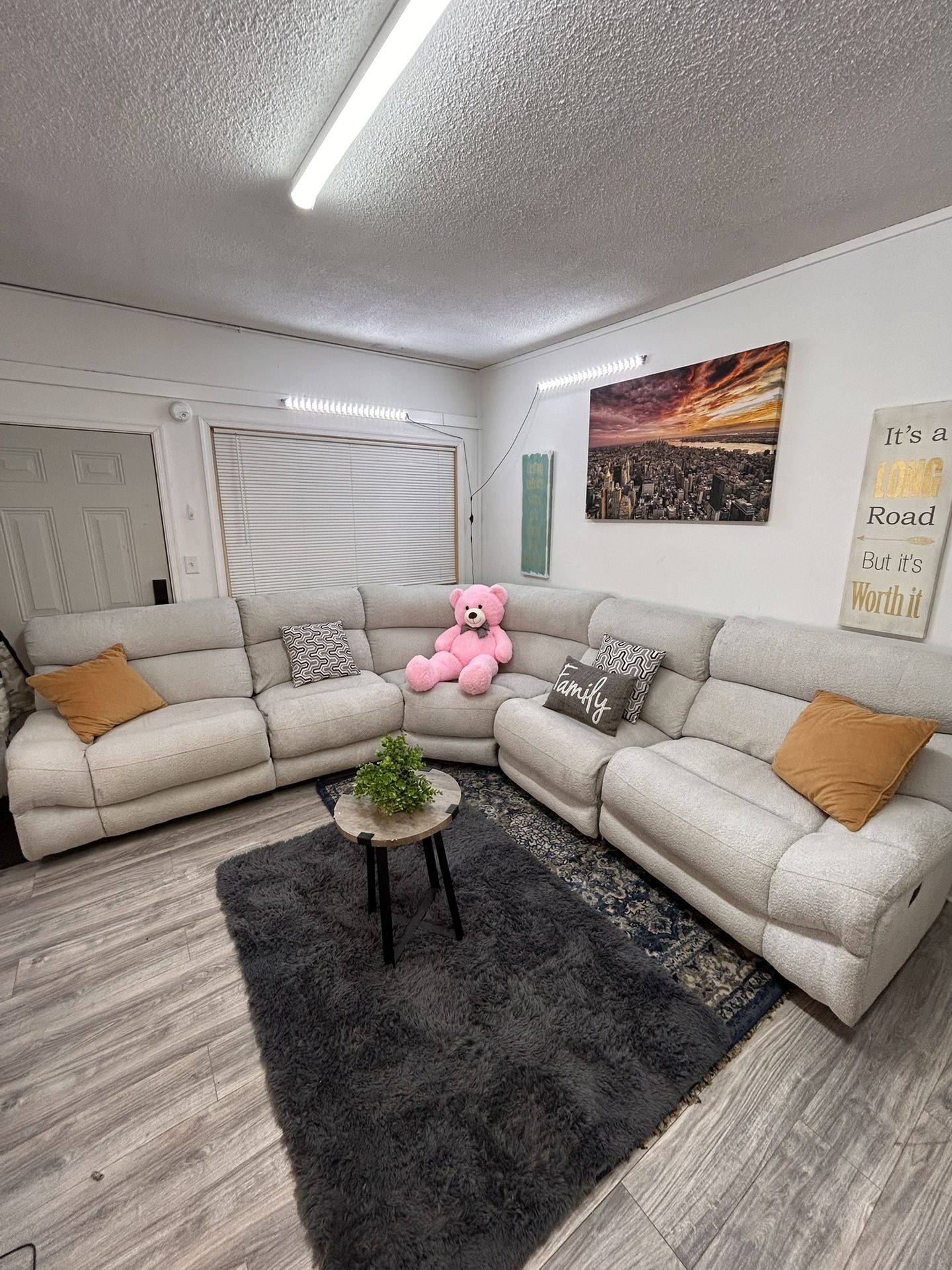 Modular Electric Reclining Sectional Sofa/ Couch