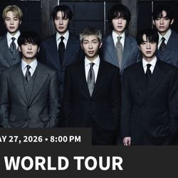 2 Bts Tickets 