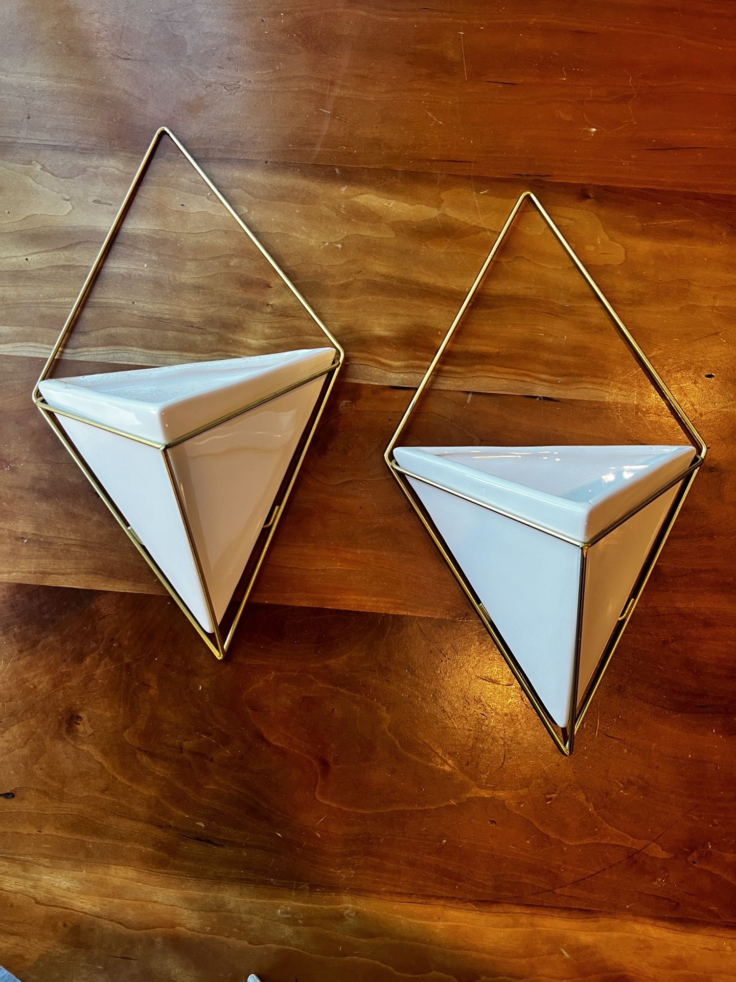 Modern Geometric Wall Planters