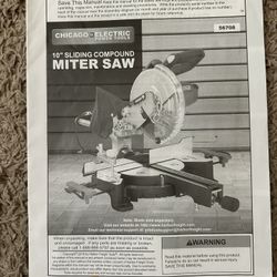 Chicago Miter Saw