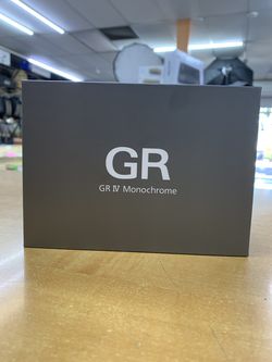 RICOH Camera GR IV Monochrome Brand New