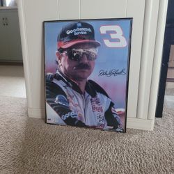 Dale Earnhardt Framed Poster