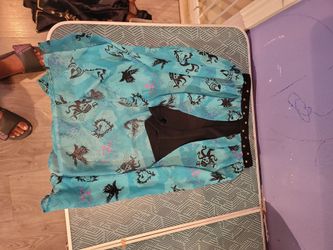 Disney Descendants Uma Skirt with Built-in Shorts (Skort) - Girls Small 6/6X