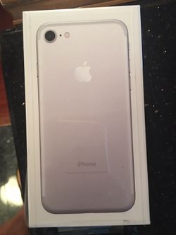 IPhone 7, 32g, silver. Brand New
