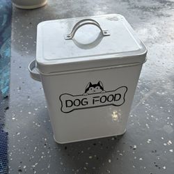 Dog Food Container