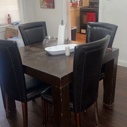 Dining Table With Chairs 