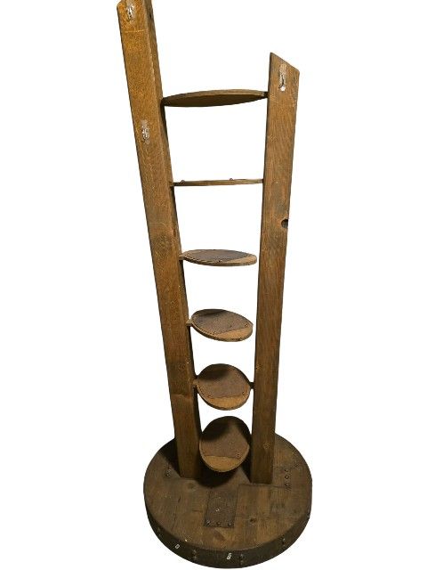 Wood & Metal Shoe Display