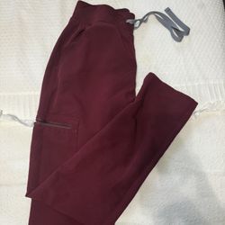 Burgundy Figs Scrub Set 