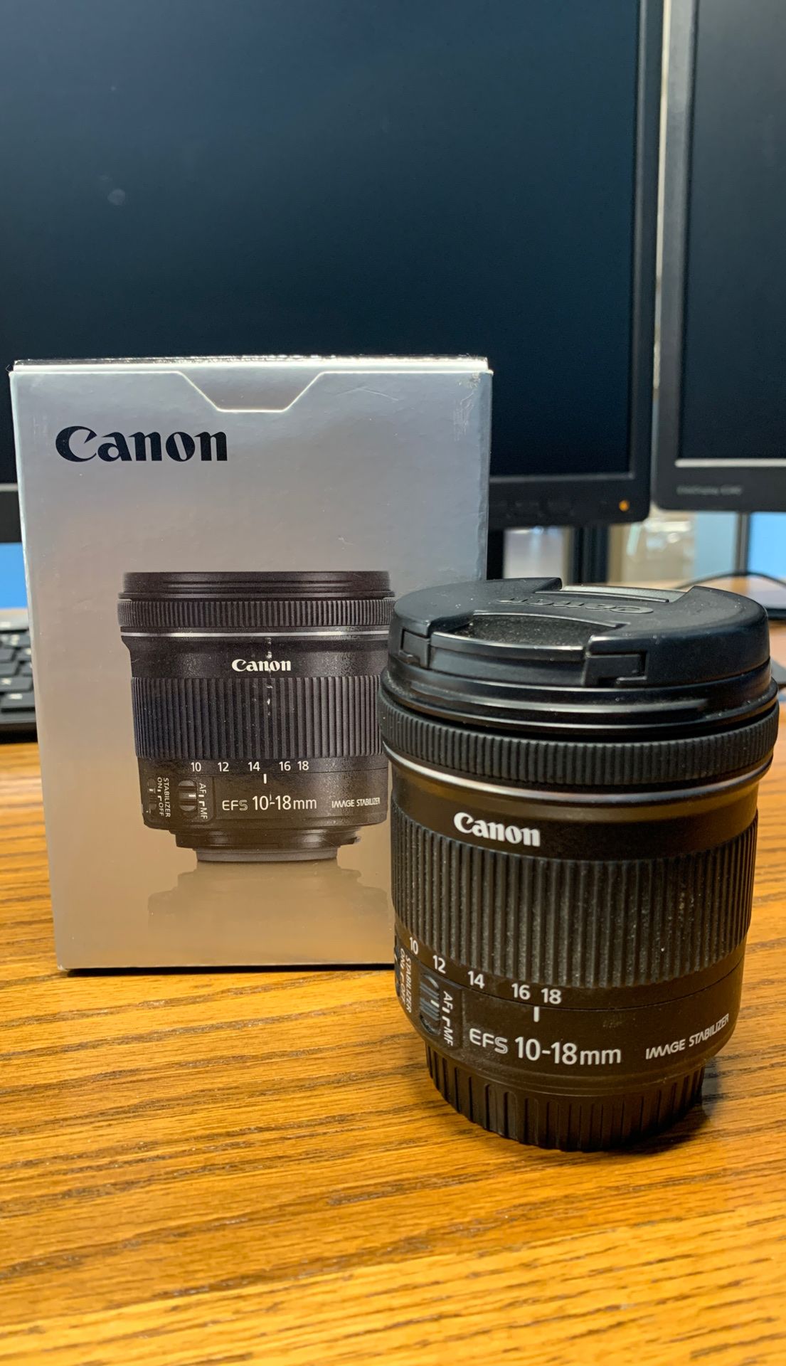 Canon lens 10-18mm