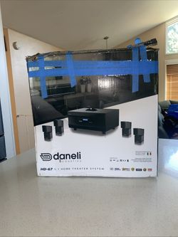 1  Daneli Acoustics HD-52 5.1 Home Theater Speaker System