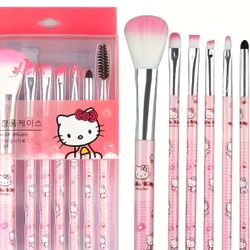 Hello  Kitty Makeup Brushes