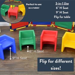 Autistic Children Cube Chairs