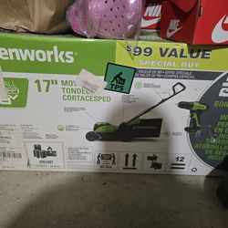 Greenworks Electric Lawnmower