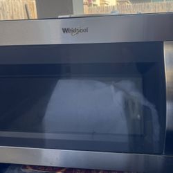 Whirlpool Over-the-Range Stainless Steel Microwave