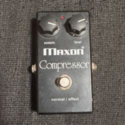 Maxon Compressor Guitar Pedal