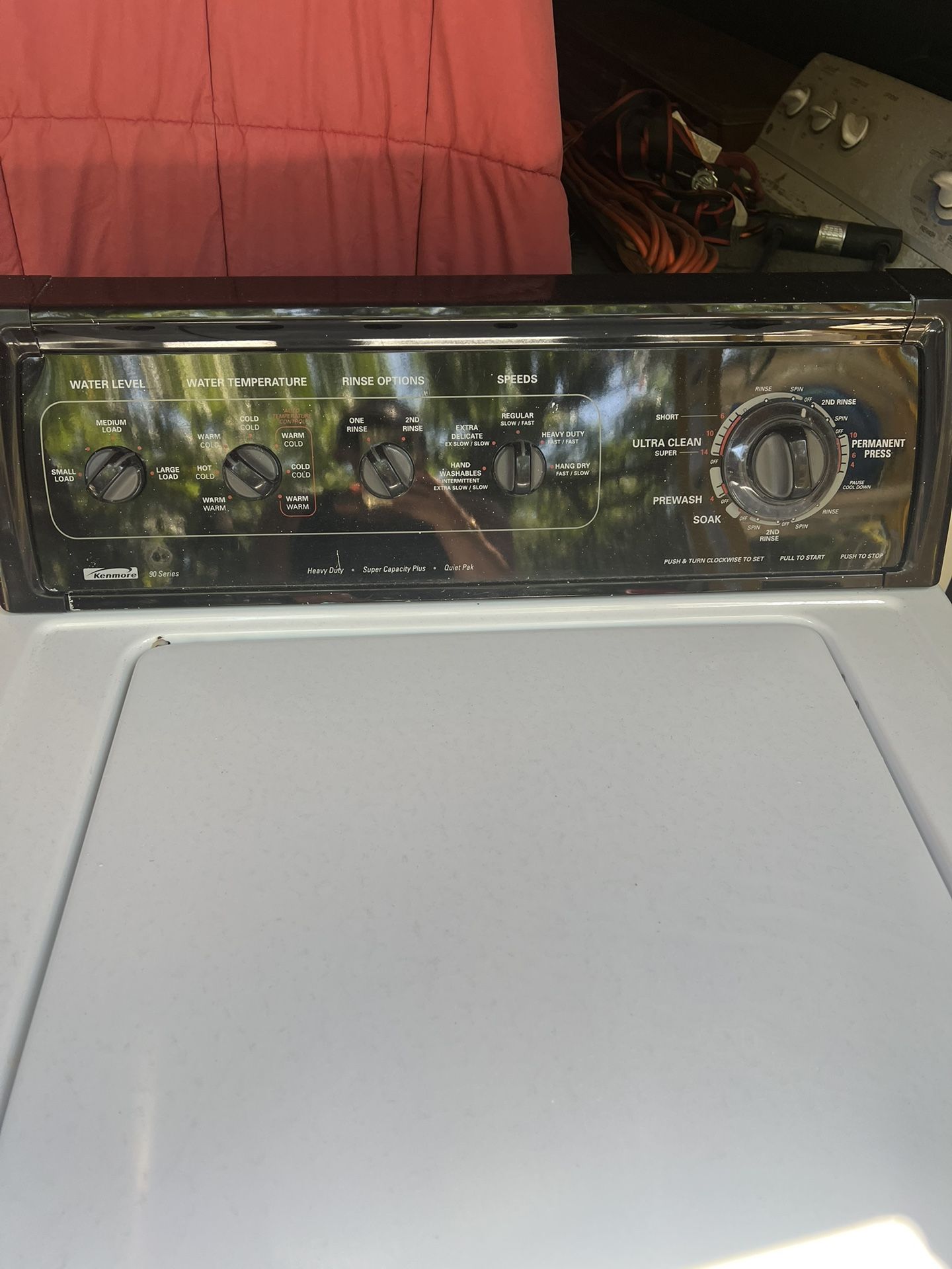 Kenmore Washer + Gas Dryer