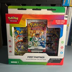 Pokemon First partner illustration collection series 1