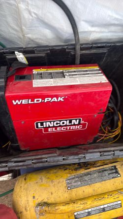 Lincoln weld pak.